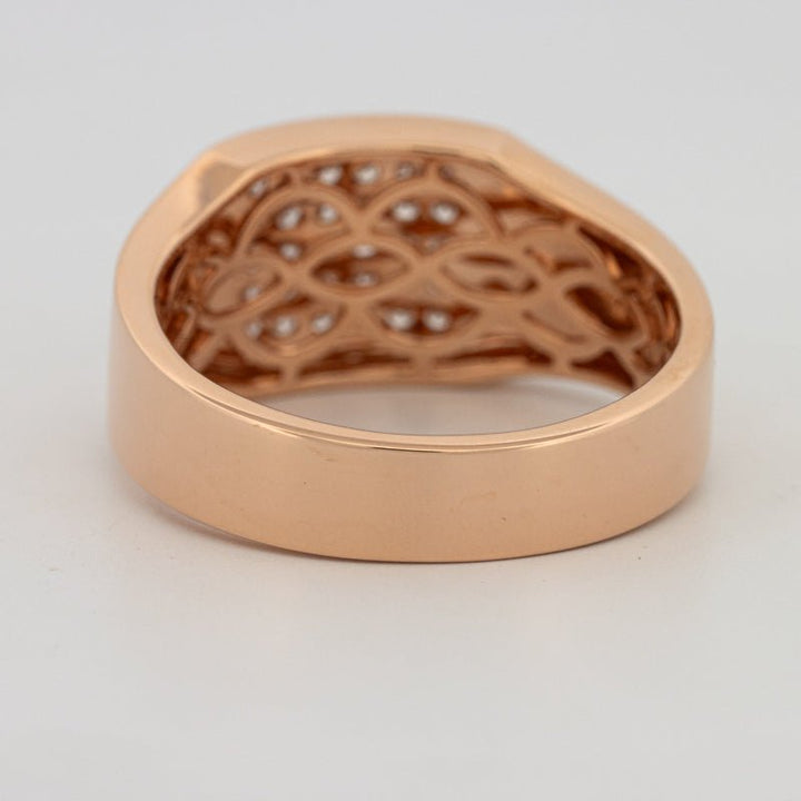 Men's Rosé Gold Ring - ZIZOV DIAMONDS