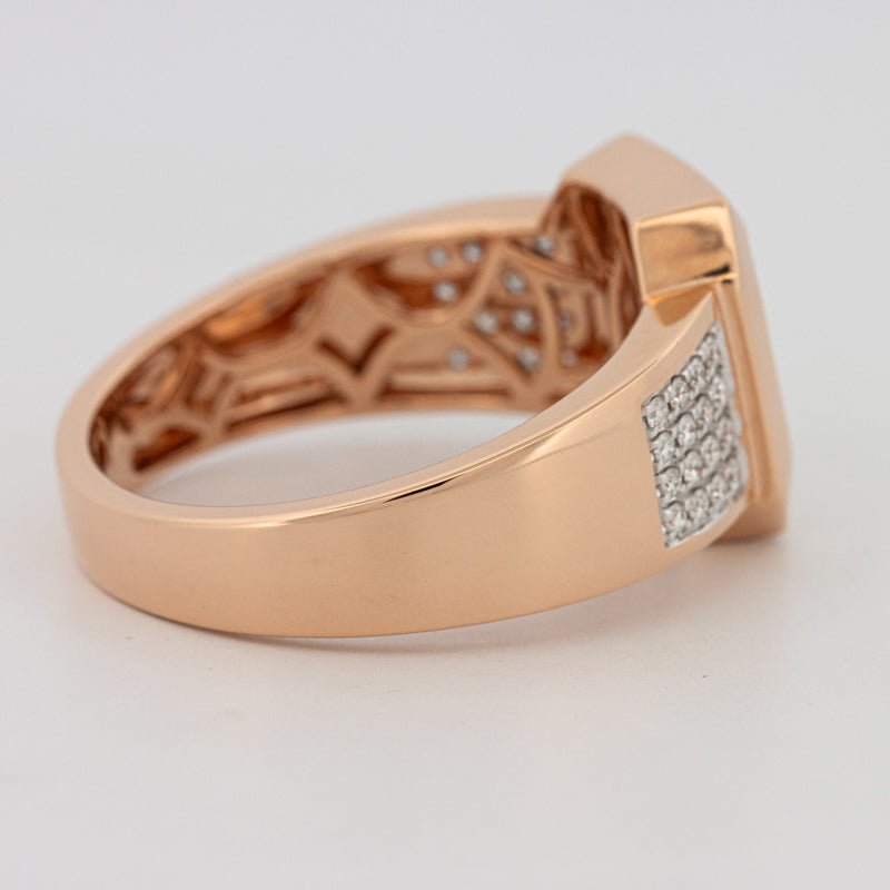 Men's Rosé Gold Ring - ZIZOV DIAMONDS