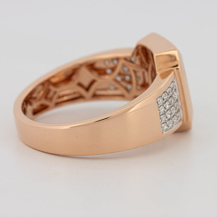 Men's Rosé Gold Ring - ZIZOV DIAMONDS