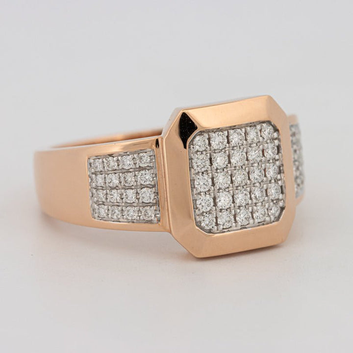 Men's Rosé Gold Ring - ZIZOV DIAMONDS