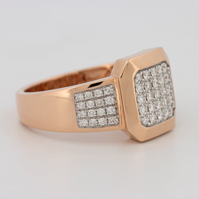 Men's Rosé Gold Ring - ZIZOV DIAMONDS