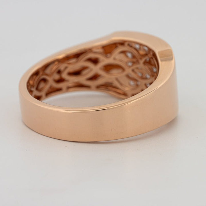 Men's Rosé Gold Ring - ZIZOV DIAMONDS