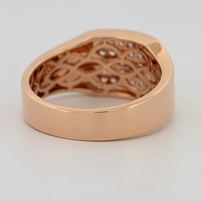 Men's Rosé Gold Ring - ZIZOV DIAMONDS