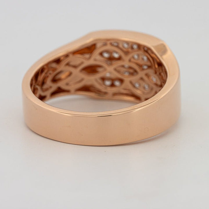 Men's Rosé Gold Ring - ZIZOV DIAMONDS