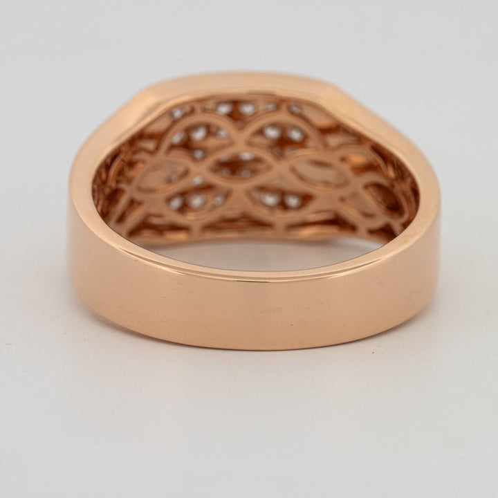 Men's Rosé Gold Ring - ZIZOV DIAMONDS