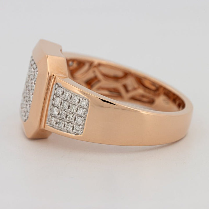 Men's Rosé Gold Ring - ZIZOV DIAMONDS