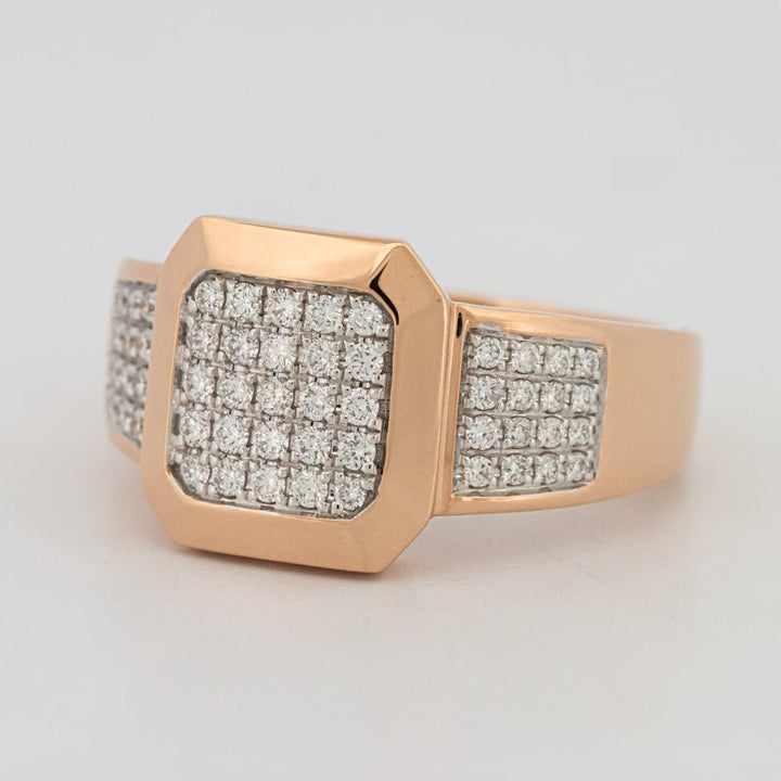 Men's Rosé Gold Ring - ZIZOV DIAMONDS