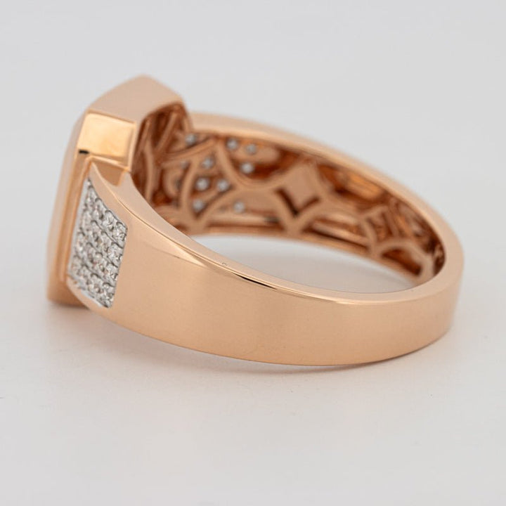 Men's Rosé Gold Ring - ZIZOV DIAMONDS