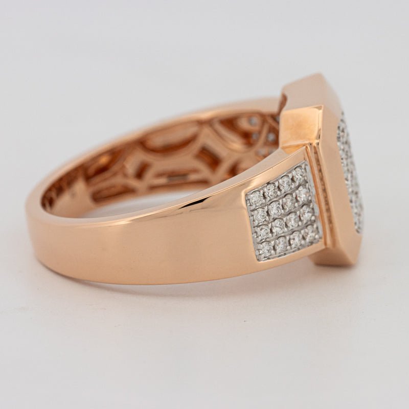 Men's Rosé Gold Ring - ZIZOV DIAMONDS