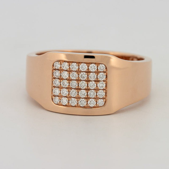 Men's Rosé Gold Ring - ZIZOV DIAMONDS