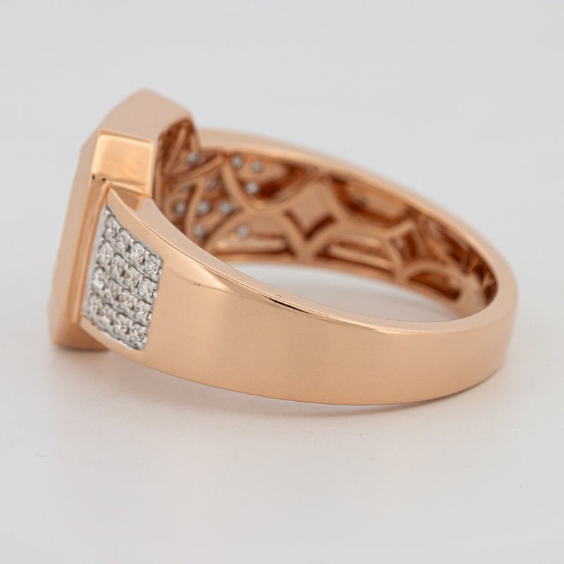 Men's Rosé Gold Ring - ZIZOV DIAMONDS