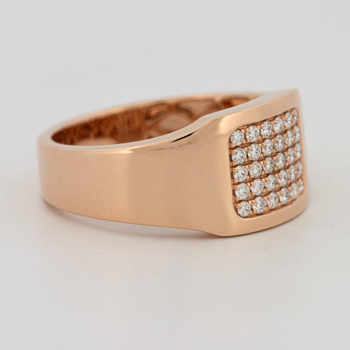 Men's Rosé Gold Ring - ZIZOV DIAMONDS
