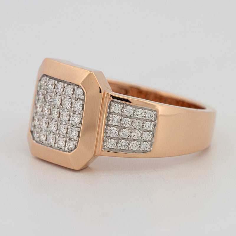 Men's Rosé Gold Ring - ZIZOV DIAMONDS