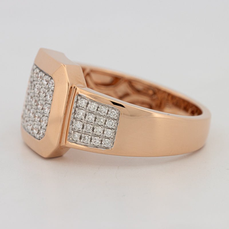 Men's Rosé Gold Ring - ZIZOV DIAMONDS