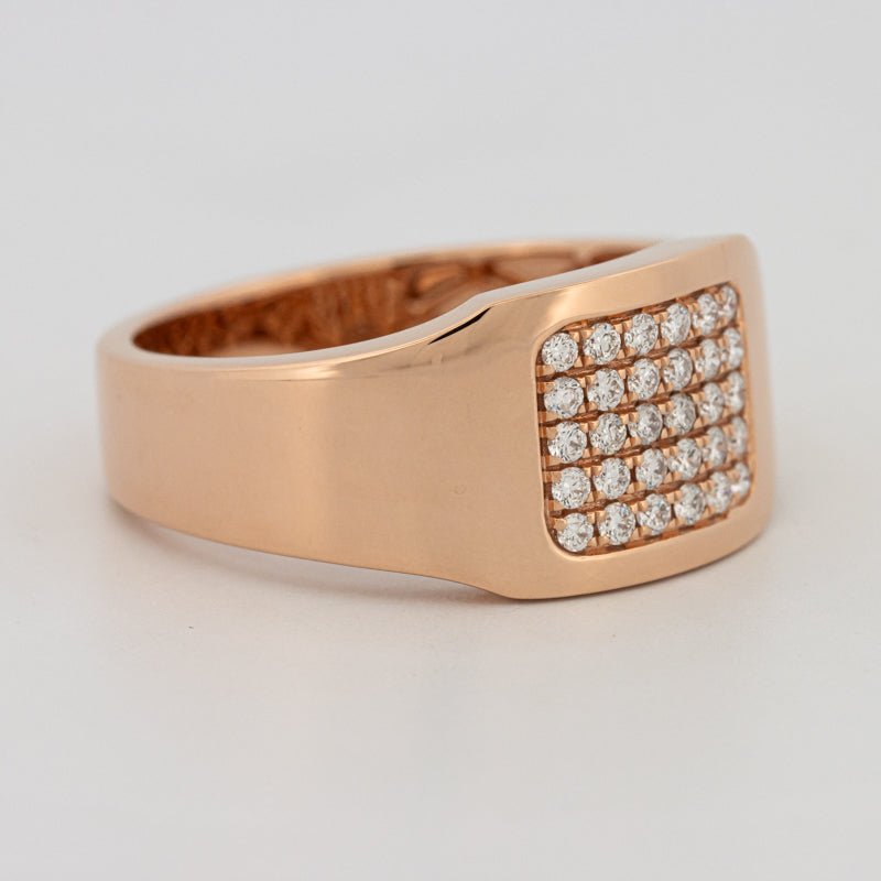 Men's Rosé Gold Ring - ZIZOV DIAMONDS