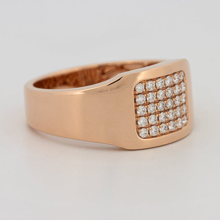Men's Rosé Gold Ring - ZIZOV DIAMONDS