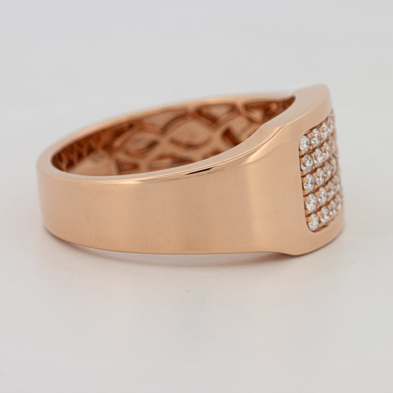 Men's Rosé Gold Ring - ZIZOV DIAMONDS