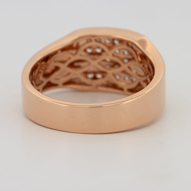 Men's Rosé Gold Ring - ZIZOV DIAMONDS