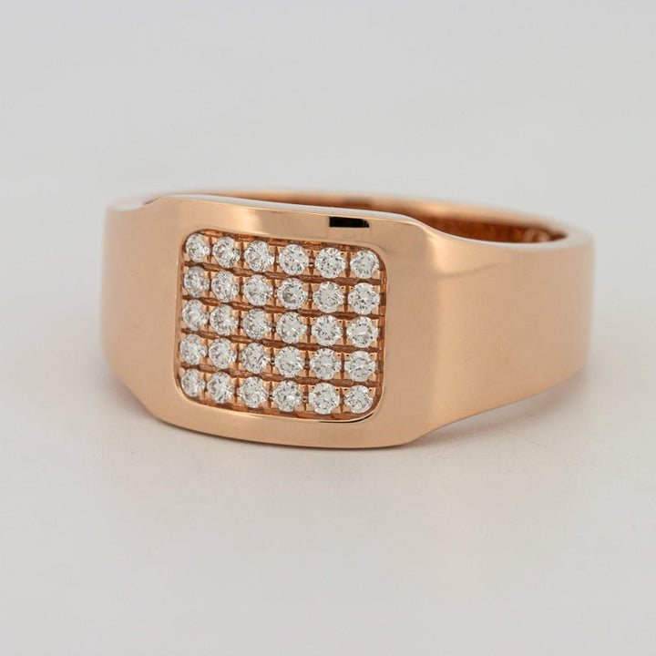Men's Rosé Gold Ring - ZIZOV DIAMONDS