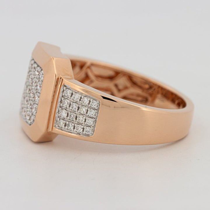 Men's Rosé Gold Ring - ZIZOV DIAMONDS
