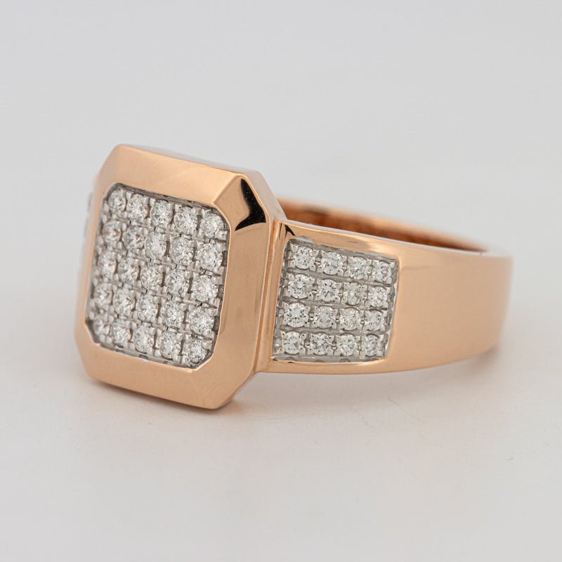 Men's Rosé Gold Ring - ZIZOV DIAMONDS