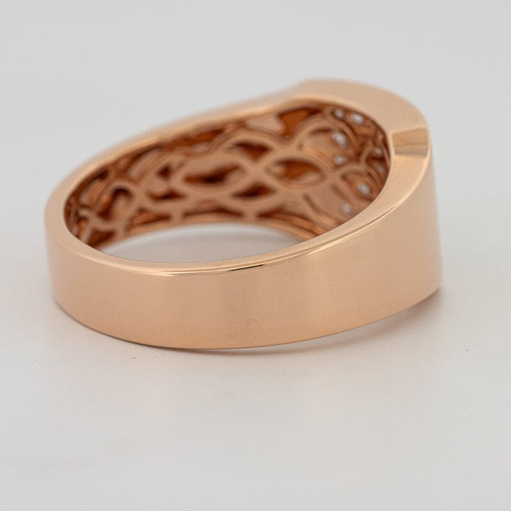 Men's Rosé Gold Ring - ZIZOV DIAMONDS