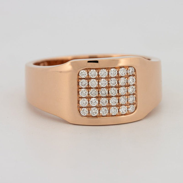 Men's Rosé Gold Ring - ZIZOV DIAMONDS