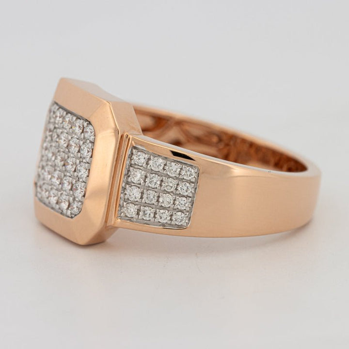 Men's Rosé Gold Ring - ZIZOV DIAMONDS