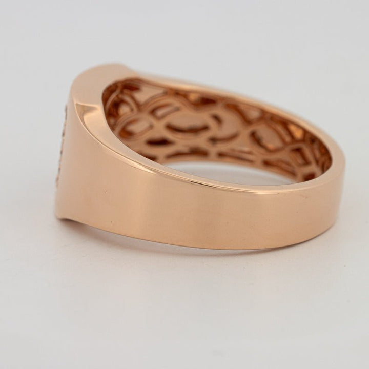 Men's Rosé Gold Ring - ZIZOV DIAMONDS