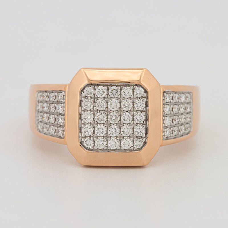 Herrenring aus Roségold