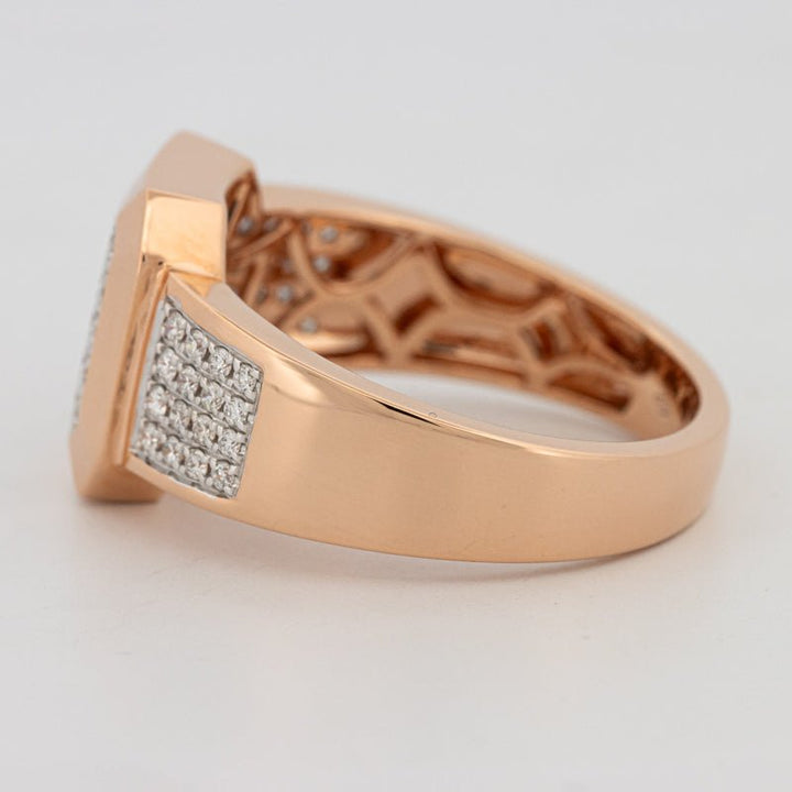 Men's Rosé Gold Ring - ZIZOV DIAMONDS