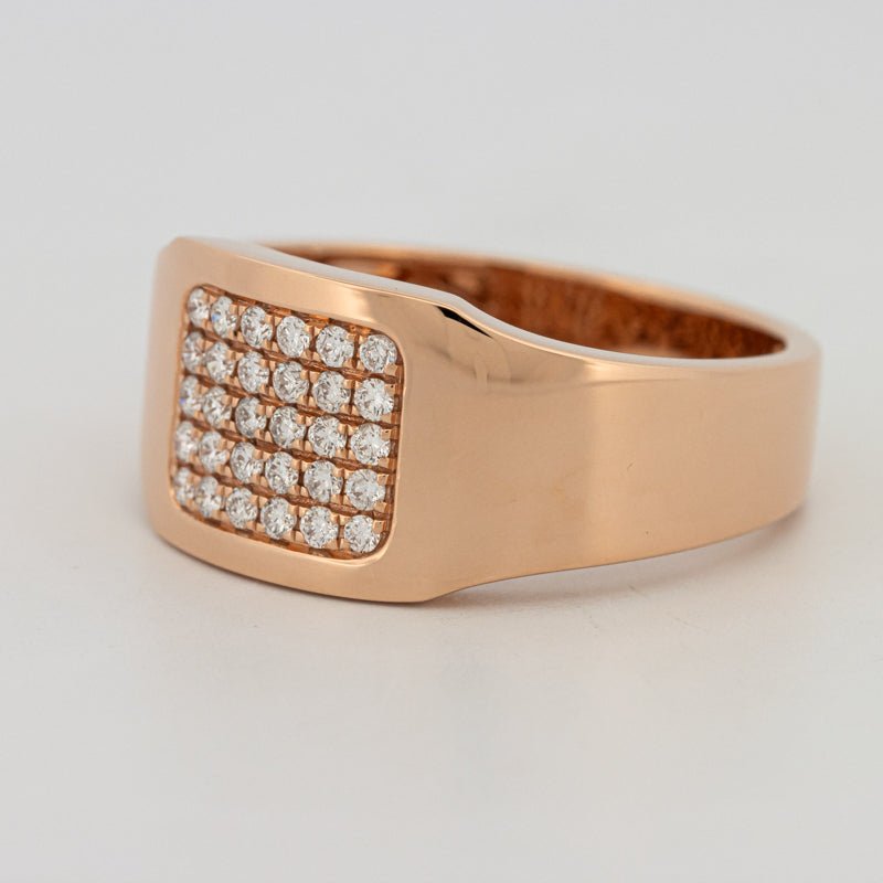 Men's Rosé Gold Ring - ZIZOV DIAMONDS