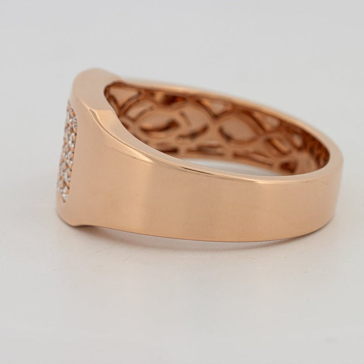 Men's Rosé Gold Ring - ZIZOV DIAMONDS