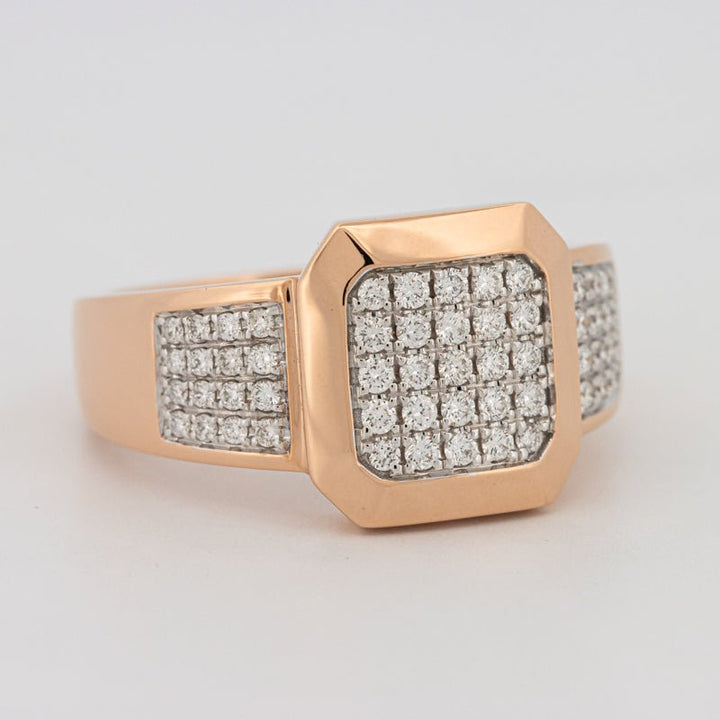 Men's Rosé Gold Ring - ZIZOV DIAMONDS