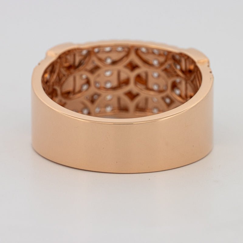 Men's Rosé Gold "Screw" Ring - ZIZOV DIAMONDS