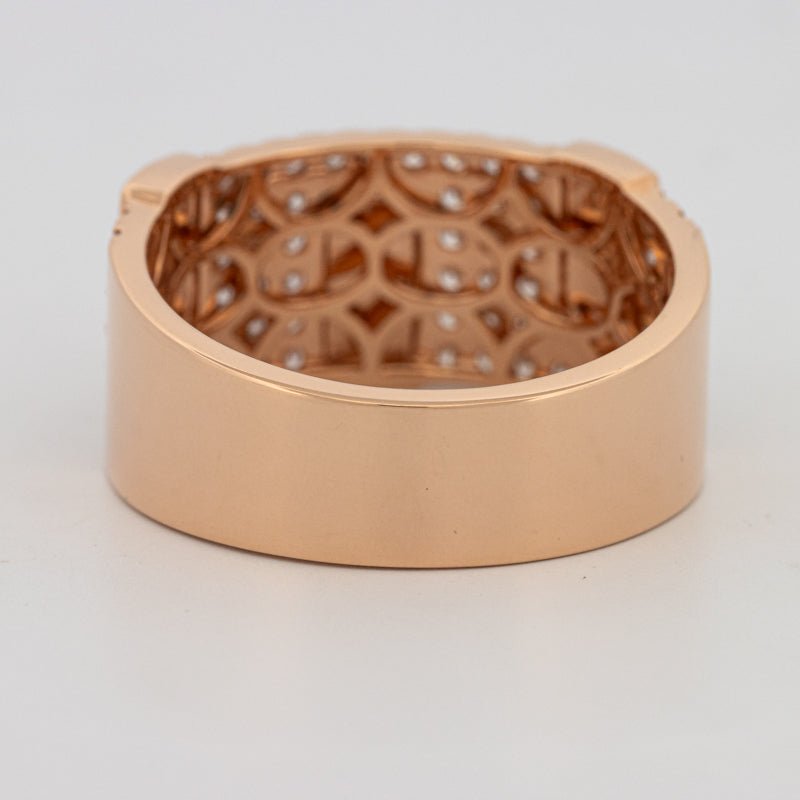 Men's Rosé Gold "Screw" Ring - ZIZOV DIAMONDS
