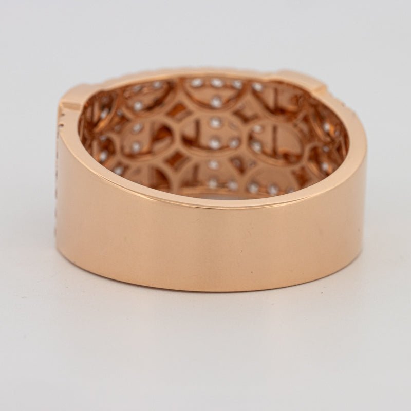 Men's Rosé Gold "Screw" Ring - ZIZOV DIAMONDS