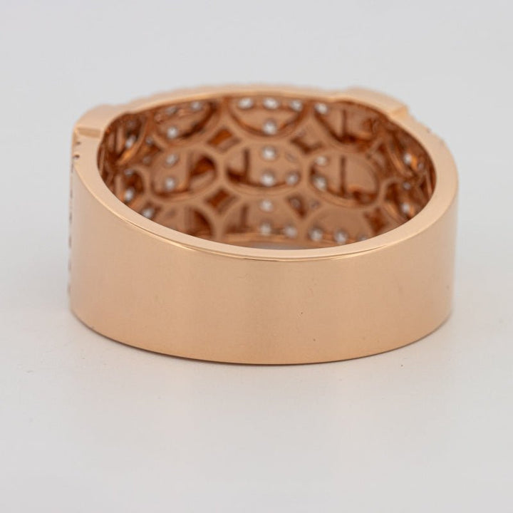 Men's Rosé Gold "Screw" Ring - ZIZOV DIAMONDS