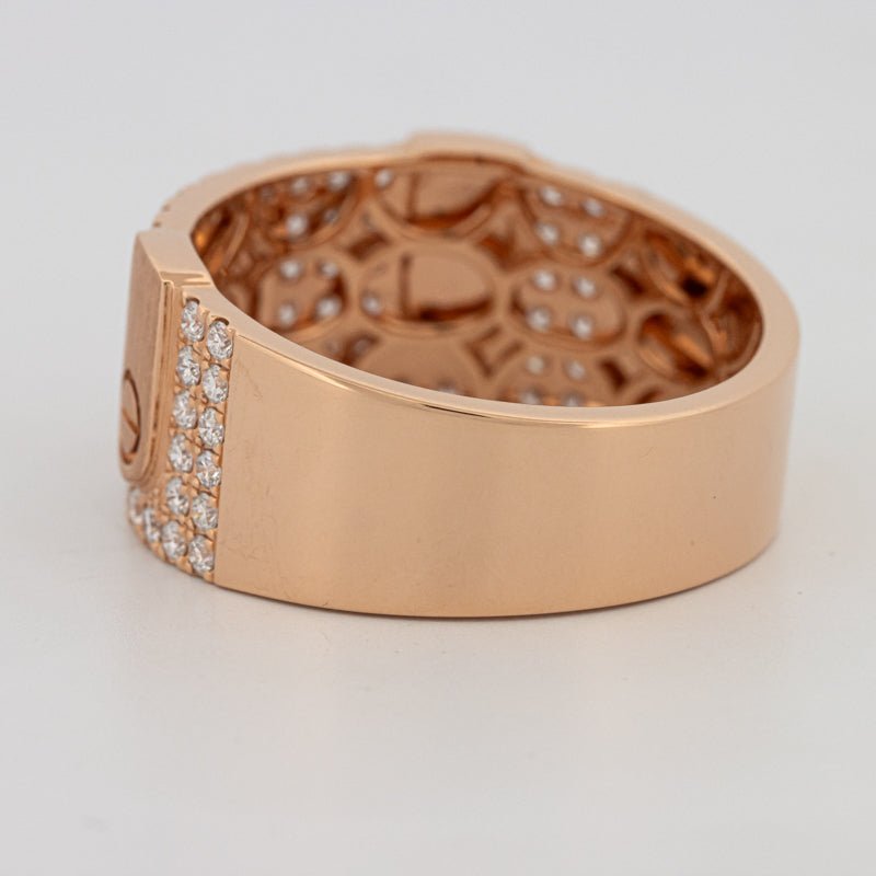 Men's Rosé Gold "Screw" Ring - ZIZOV DIAMONDS