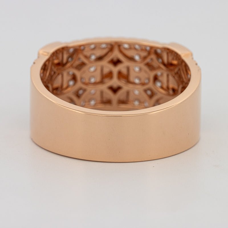 Men's Rosé Gold "Screw" Ring - ZIZOV DIAMONDS