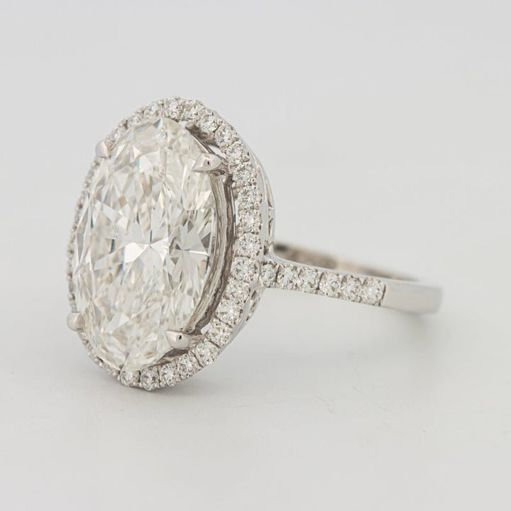 "Te Amo" Halo Solitaire (LG) - ZIZOV DIAMONDS