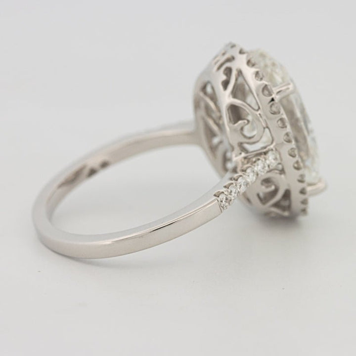 "Te Amo" Halo Solitaire (LG) - ZIZOV DIAMONDS