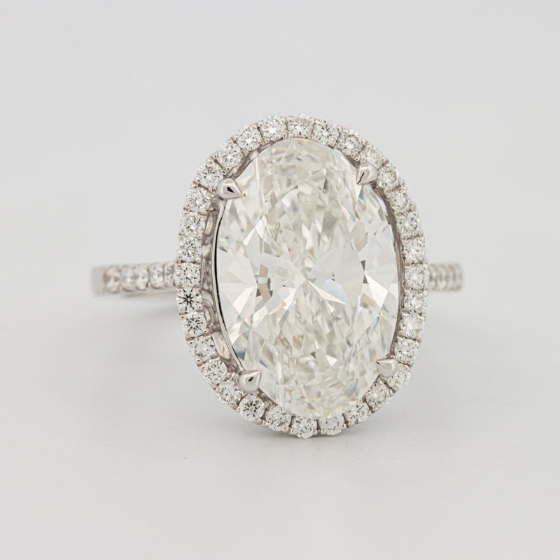 "Te Amo" Halo Solitaire (LG) - ZIZOV DIAMONDS