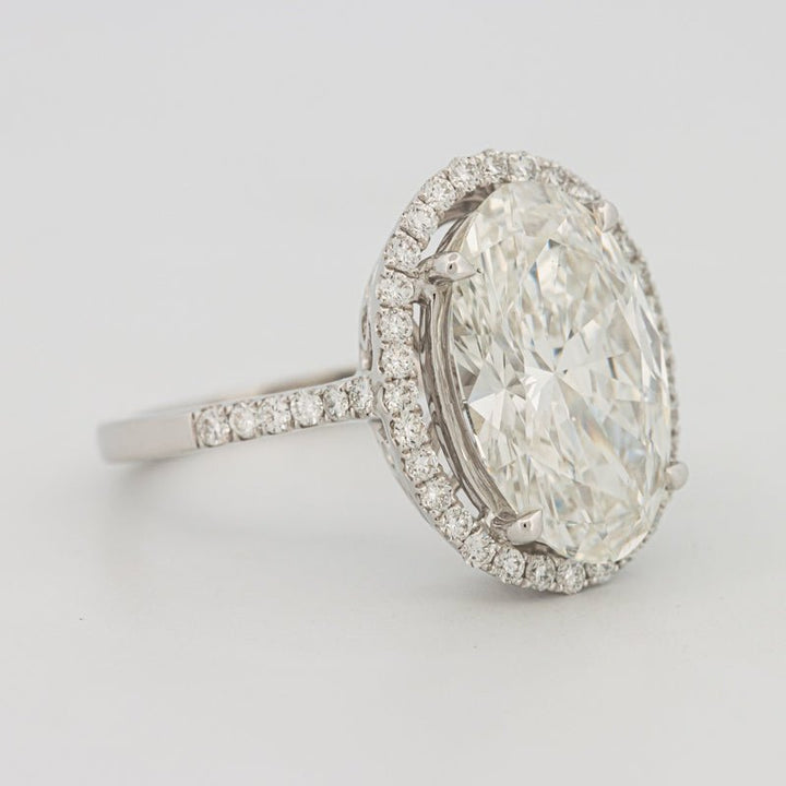 "Te Amo" Halo Solitaire (LG) - ZIZOV DIAMONDS