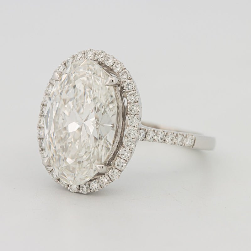 "Te Amo" Halo Solitaire (LG) - ZIZOV DIAMONDS