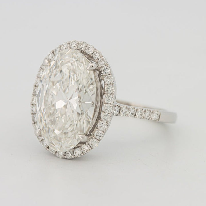 "Te Amo" Halo Solitaire (LG) - ZIZOV DIAMONDS
