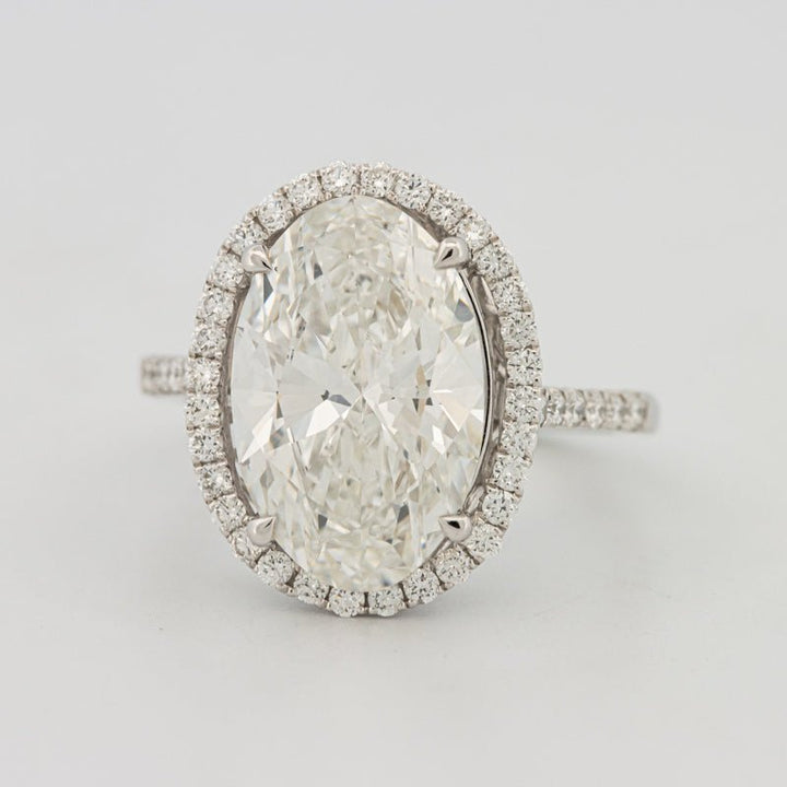 "Te Amo" Halo Solitaire (LG) - ZIZOV DIAMONDS