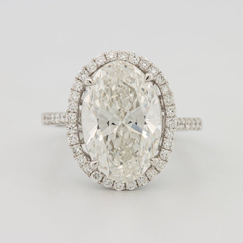 "Te Amo" Halo Solitaire (LG) - ZIZOV DIAMONDS