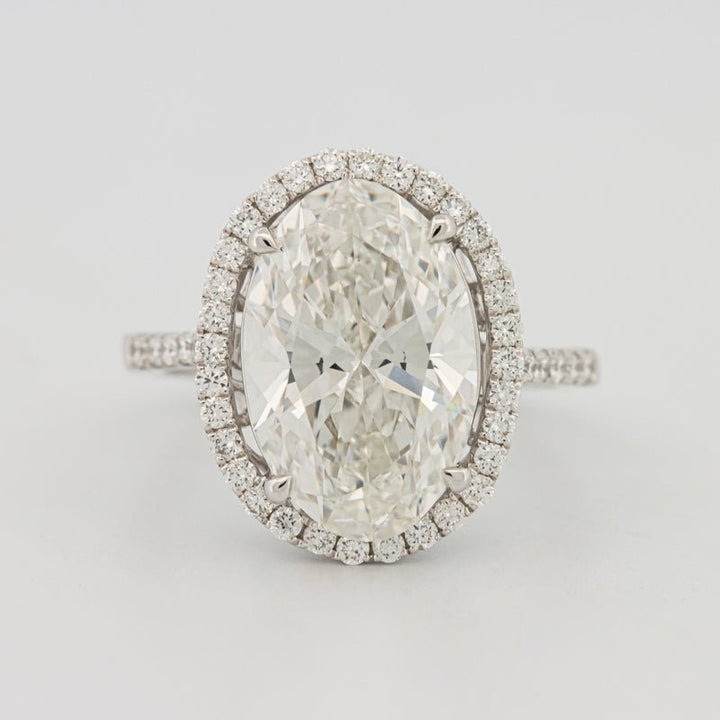 "Te Amo" Halo Solitaire (LG) - ZIZOV DIAMONDS