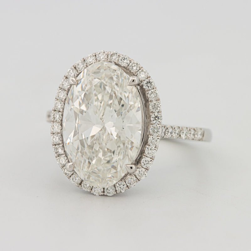 "Te Amo" Halo Solitaire (LG) - ZIZOV DIAMONDS